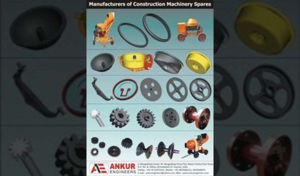Cement Mixer Machine Spare Parts